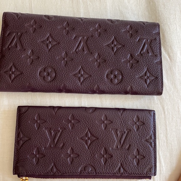 Louis Vuitton Empreinte Monogram Sarah wallet with separate zipper pouch - Picture 9 of 16